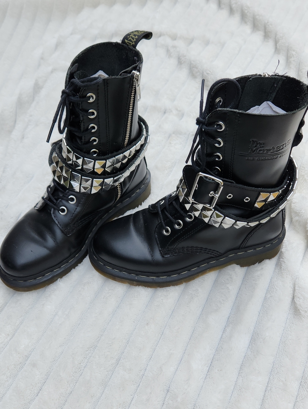 Dr. Martens Izzue Limited Edition Boot with Silver Studded Straps